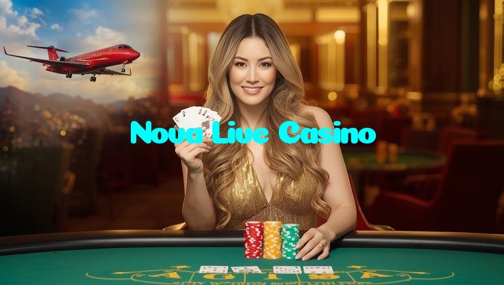 Nova Live Casino casino presented on mobile device in Pakistan with slots and live games